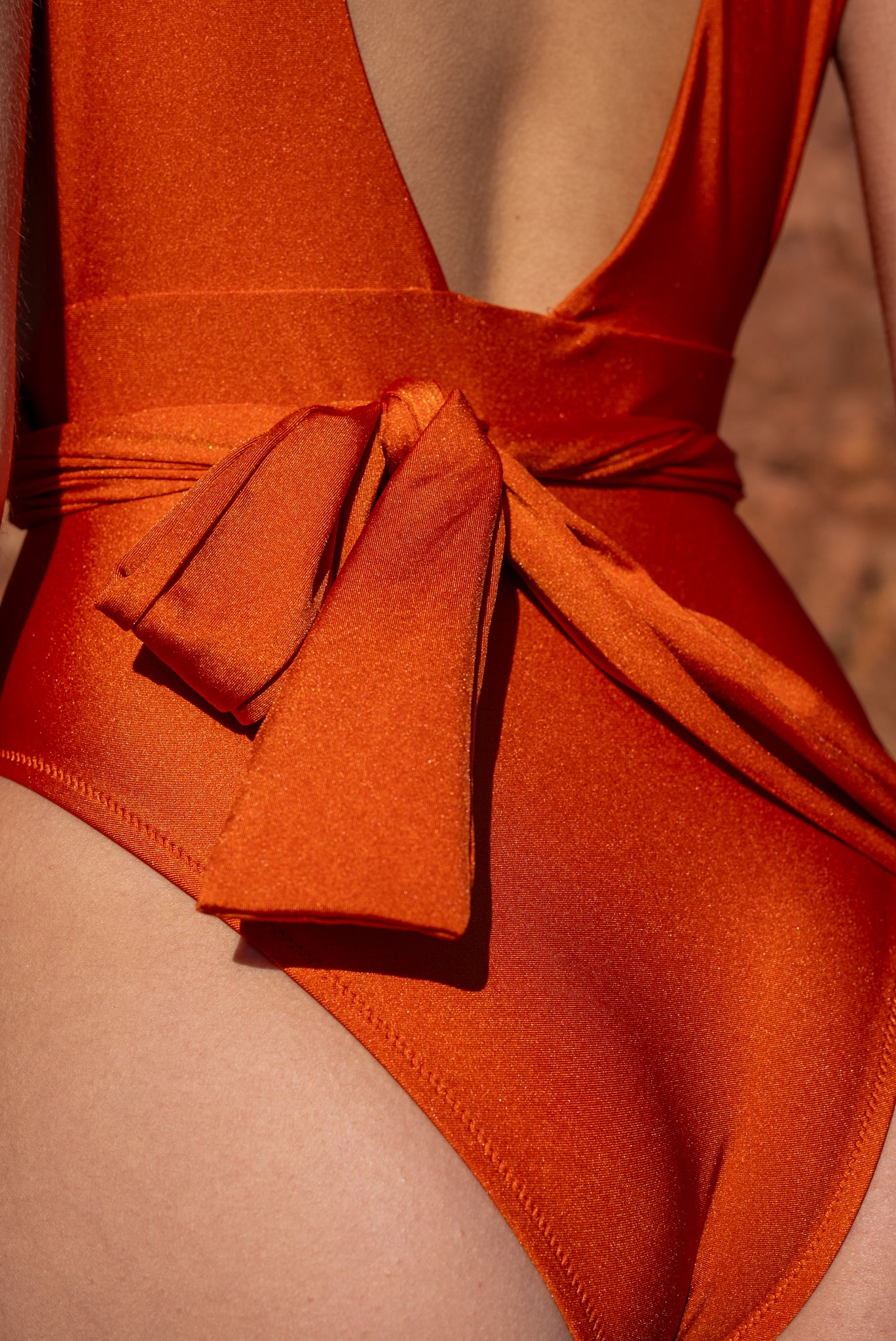 CASABLANCA - Maillot 1 pièce orange